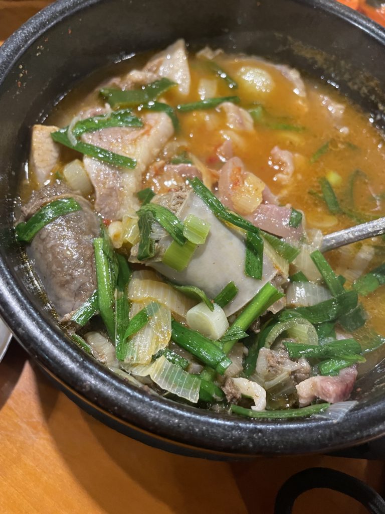 農民白岩スンデのスンデクッパ