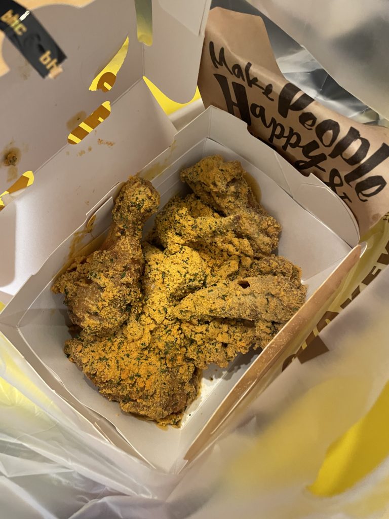 bhcチキン ハーフサイズ 実物